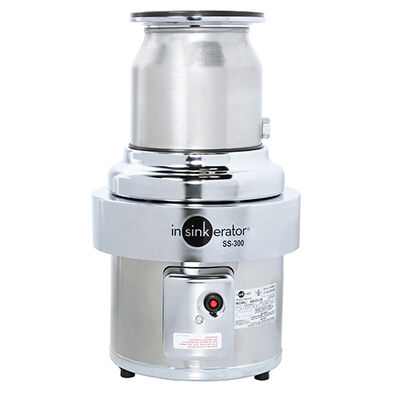 In-Sink-Erator SS-300 Waste Disposer 3HP 208/230/460V 3PH
