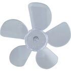 Nor-Lake 085150 5-1/2" Clear  Fan Blade W/ 3/16" Shaft Hole