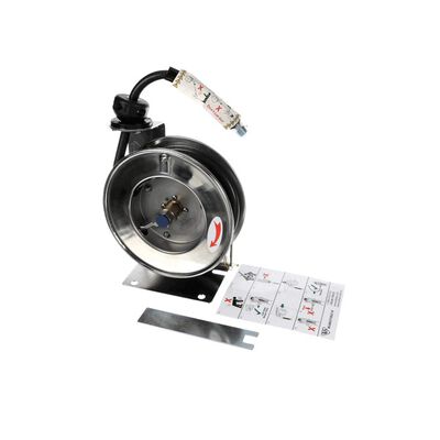 T&S Brass B-7102 Hose Reel 3/8" ID x 12' Hose Stainless Steel