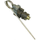 Tri-Star TS-1150 Oven Thermostat W/ By-Pass Adjacent at Top & Gas Inlet Down Bulb 3/16" X 11-3/16" 500&deg;F