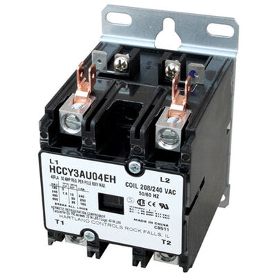 GE/Hobart XNC6X120/346466-5 2 Pole Contractor, 40/50A, 208/240V