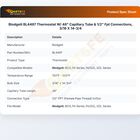 Blodgett BL4497 Thermostat 1/2" FPT 48" CAP 3/16" X 14-3/4"