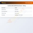 Southbend B93-00008 Flame Sensor 90&deg;