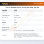 Hatco 02.08.130D 54" Warmer Element, 208V 1250W,  .260" DIA