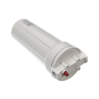 Everpure 158149 Filter Housing W/Pressure Release White Slim Line 3/8" Inlet/Outlet 10"