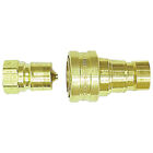 Dormont 9850-1212 Quick Disconnect  - Water, 1/4"