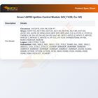Groen 144150 Ignition Module