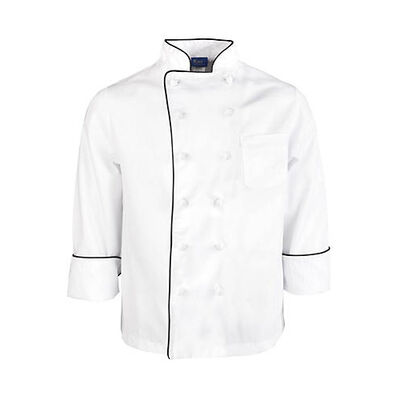 Allpoints 1049XL KNG XL Chef Coat Executive, Knot Buttons