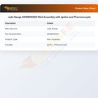 Jade Range 4619600000 Pilot Assembly with Ignitor and Thermocouple