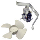Beverage Air 63C31-001A Refrigerator evaporator Fan Motor Assembly W/ Blade &Bracket