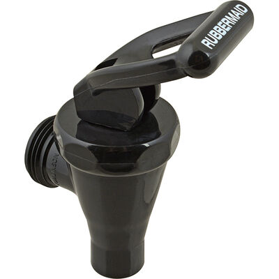 Faucet, "S",Blk Plst,Crvd Hndl For Rubbermaid - Part# 3358-L6