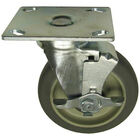 Alto-Shaam CS2026 Oven Swivel Caster Plate 5" W/Brake 3-3/4" X 4-1/2"