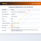 Toastmaster A710E8751 Dial 2-1/4 D, OFF-450-150