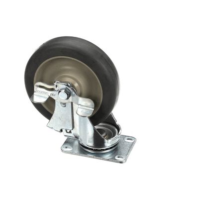 Duke 214535 Cold Pan Swivel Caster W/Brake 5" 6 Load Height