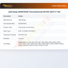 Jade Range 3000012009 Thermostat Knob Off 550-200&deg;F 2" DIA