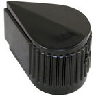 Dean 806-0047 Black Thermostat Indicator Knob 1-3/8" DIA, Mount 1/4" Round
