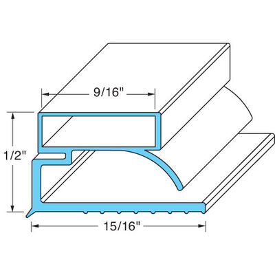 Screw On Magnetic Gasket Style D (Size Rquired) For Allpoints - Part# 901003