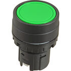 Oliver Products OLI5708-7900 Flush Green Push-Button Switch