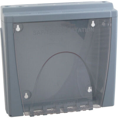 San Jamar STK1008 Knife Rack, Clear View,STK1008