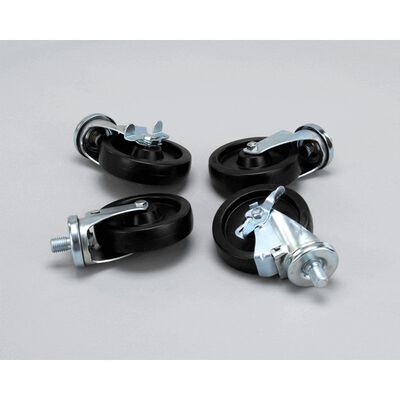 Southbend 1174265 Range Swivel Stem Caster 2 W/Brake 2 W/O Brake 5" OD Black HD4