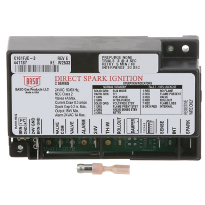 Johnson Controls G760BAD-1 Direct Spark Ignition Control Module 24V