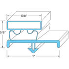 Beverage Air 703-988C01 5/8" High Grey Door Gasket