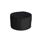 Allpoints 1880BLBK Kng Chef Hat Skull Cap Mesh, Black