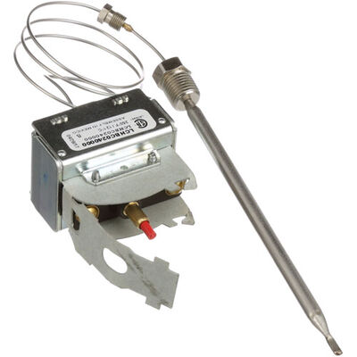 Pitco 60070701 Fryer Hi-Limit Thermostat W/ Manual Reset 1/4" Bulb