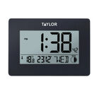 Taylor Thermometer 5265191&Acirc;&nbsp; Digital Clock 14&deg;F to 140&deg;F W/ Thermometer