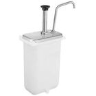 Server Products SERCP-F Condiment Pump Fountain Jar 3.5QT SS CP-F