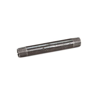 Pitco P7037309 Fryer Nipple Black 3/8" X 4-1/2"