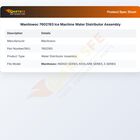 Manitowoc 7602193 Ice Machine Water Distributor Assembly