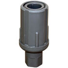 Standard Keil 1010-0801-3447 3.5"-4.5" Gray Plastic Bullet Foot with Hex Base