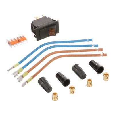 Cres Cor 0808113K Amber Light Switch Kit, 20A, 120V