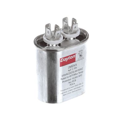 Baxter 01-1000V8-00111 Rack Oven Capacitor 4 MFD 370 VAC Oval
