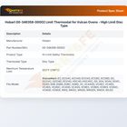 Hobart 00-346358-00002 Limit Thermostat for Vulcan Ovens - High Limit Disc Type