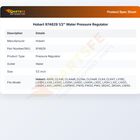 Hobart 974829 Water Pressure Regulator 1/2"