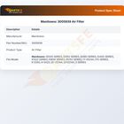 Manitowoc 3005939 Air Filter