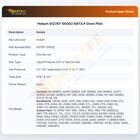 Hobart 412787-00002 NAT/LP Oven Pilot