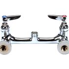 T&S Brass 014209-40 Faucet, H/D, Wall Mount - 8" Center