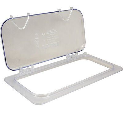 Carlisle Foodservice 10279Z Lid(Ez Access,Third,Notch,Clear)