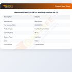 Manitowoc 000005164 Ice Machine Sanitizer 16 OZ
