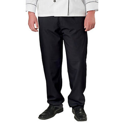 Allpoints 2241BLKL KNG Lg Mens Baggy Pants Black