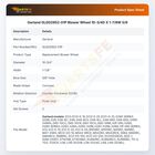 Garland GLG02952-01P Blower Wheel 10-3/4D X 1-7/8W 5/8
