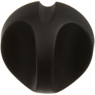 Vulcan Hart VH428300-1 Black Knob 1/4" D Stem 2-3/4" OD