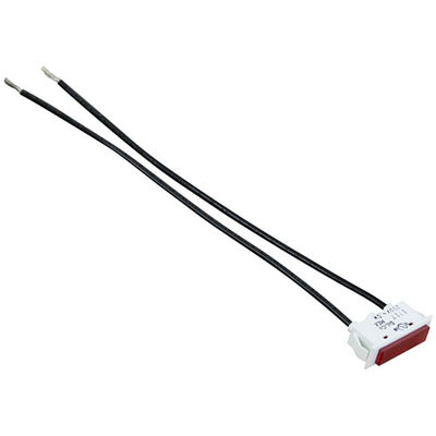 Cres Cor 0766-080 250V Broiler Red Hat Signal Light , 3/8" X 1-5/16"
