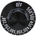 Pitco 60159801-C Thermostat Knob 2-1/4" DIA OFF-550&deg;-200&deg;F