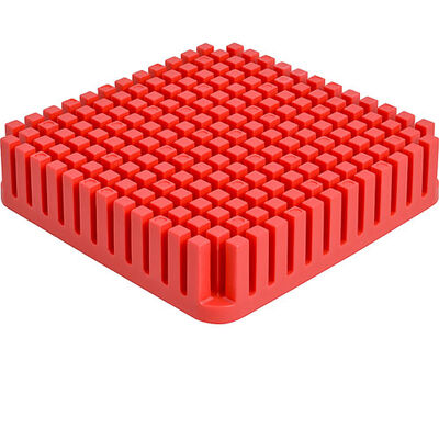 Nemco 57417-1 1/4" Push Block Red Easy Chopper 3