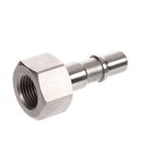 Ultrafryer 24A160 Fryer Male Disconnect Coupling 11mm 1/2" NPT SS