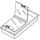Schaefer 29494 Ice Cream Cabinet Hinge 23" long
